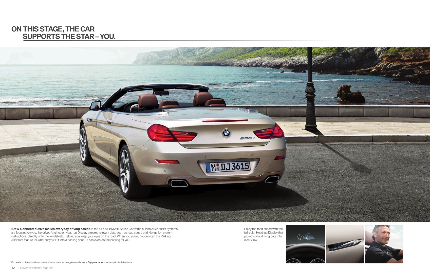 2012 BMW 6-Series Convertible Brochure Page 13